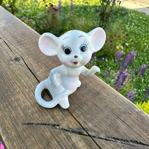 Vintage ceramic mouse